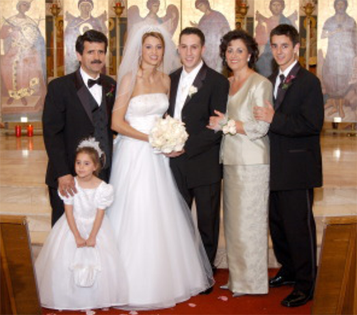 Xenia and Chris Sarantis Portrait of Xenia and Chris Sarantis